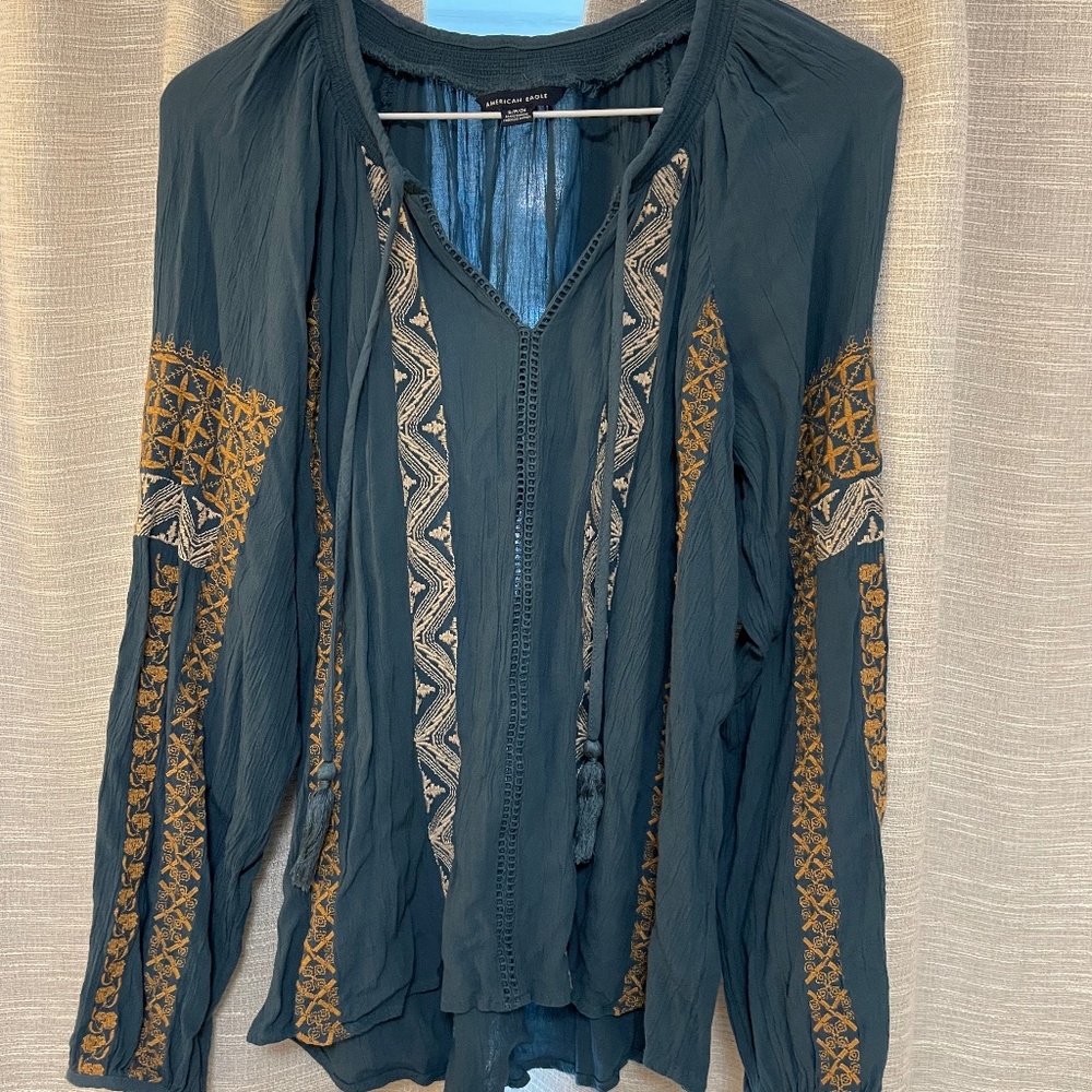 American Eagle Boho Top